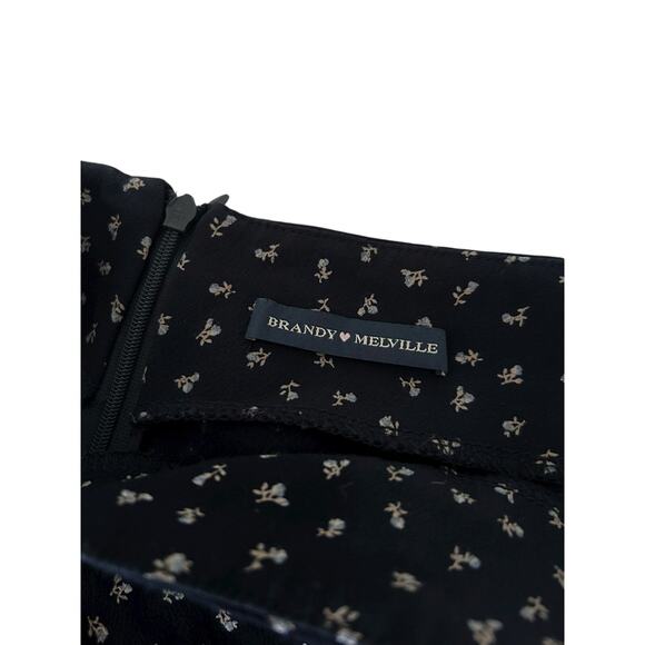 Brandy Melville Floral Midi Skirt One Size (Size Small) - Picture 7 of 7